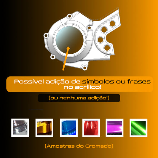 DTR DTX 125cc Tampa do motor