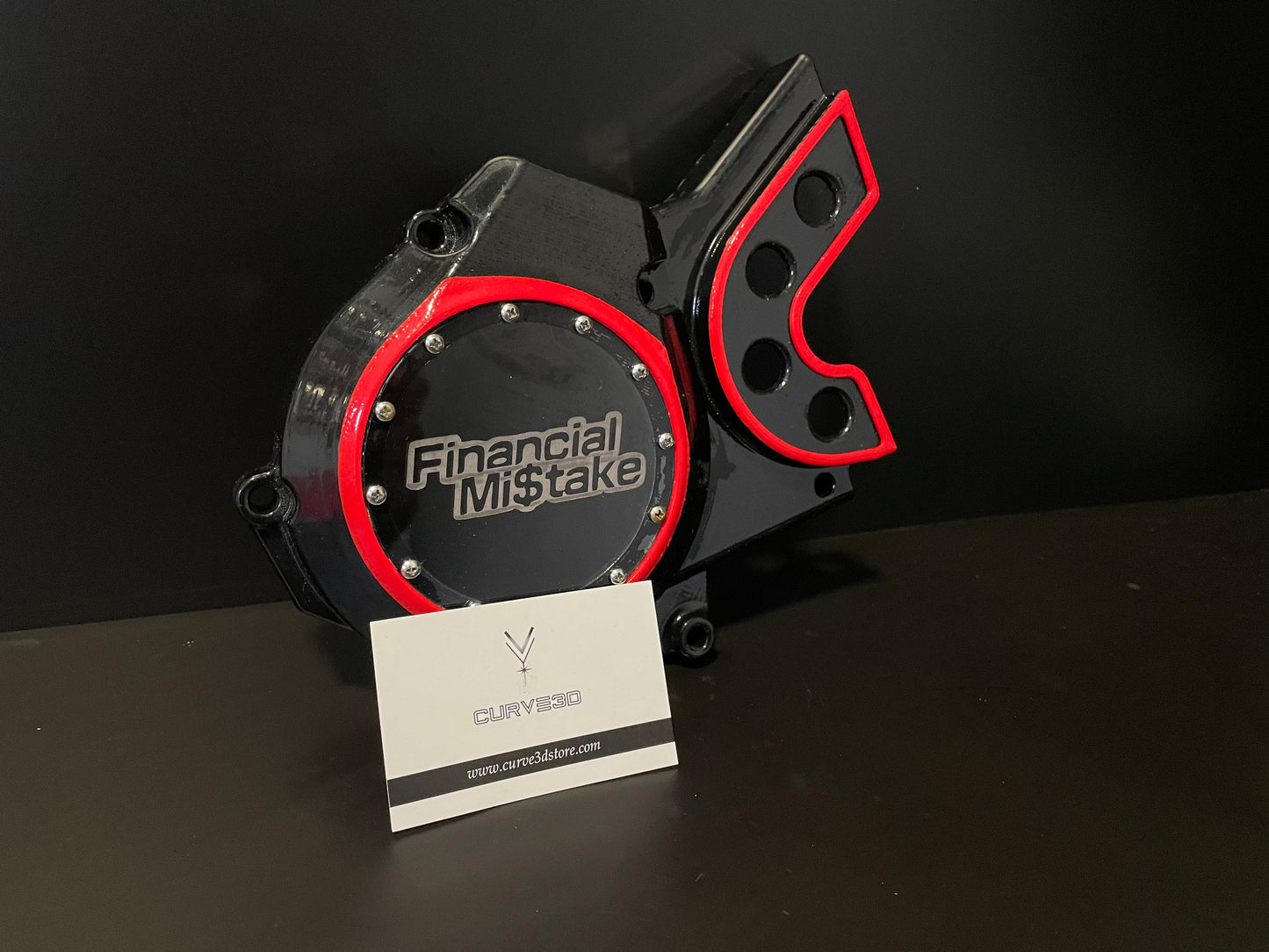 Yamaha DTR Personalised Engine Cover Impressão 3D