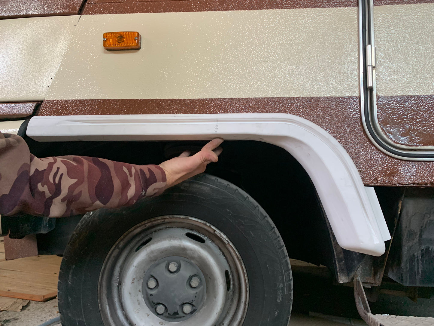 Hymer Omnistore 5000 wheel trim