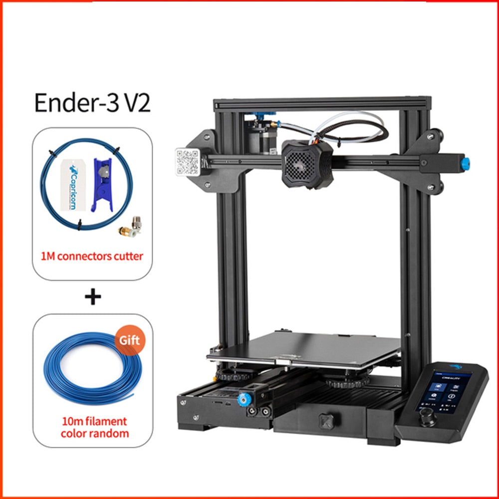 Creality Ender-3 V2 3D Printer Kit Silent TMC2208 (Filament Offer)