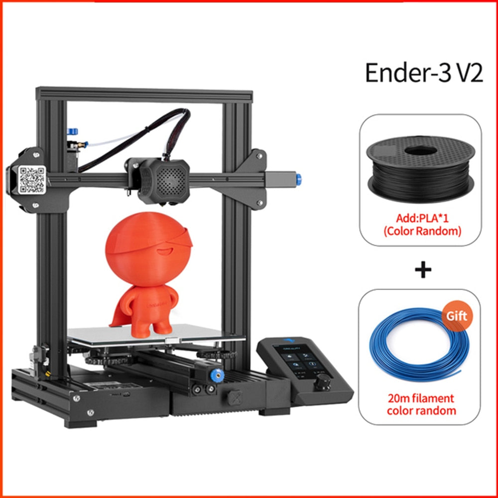 Creality Ender-3 V2 3D Printer Kit Silent TMC2208 (Filament Offer)
